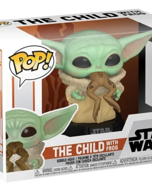 Funko Pop Star Wars Grogu 379 Baby Yoda With Frog