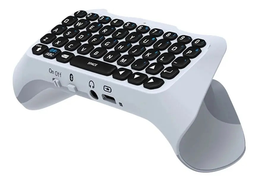 Teclado Compatible Con Joystick Playstation 5 Ps5 Blanco