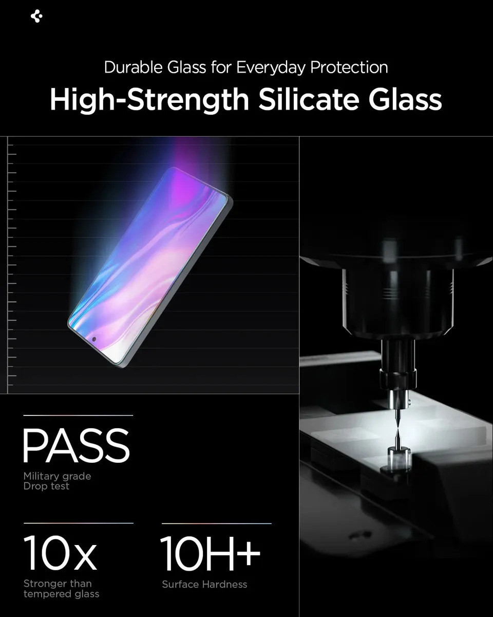 Vidrios Templados Galaxy S26 Ultra Ez Fit Pro x2 Spigen - Imagen 4