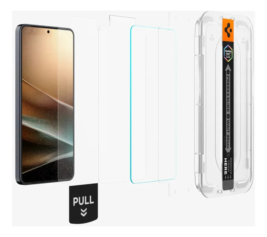 Vidrios Templados Galaxy S26 Ultra Ez Fit Pro x2 Spigen - Imagen 9