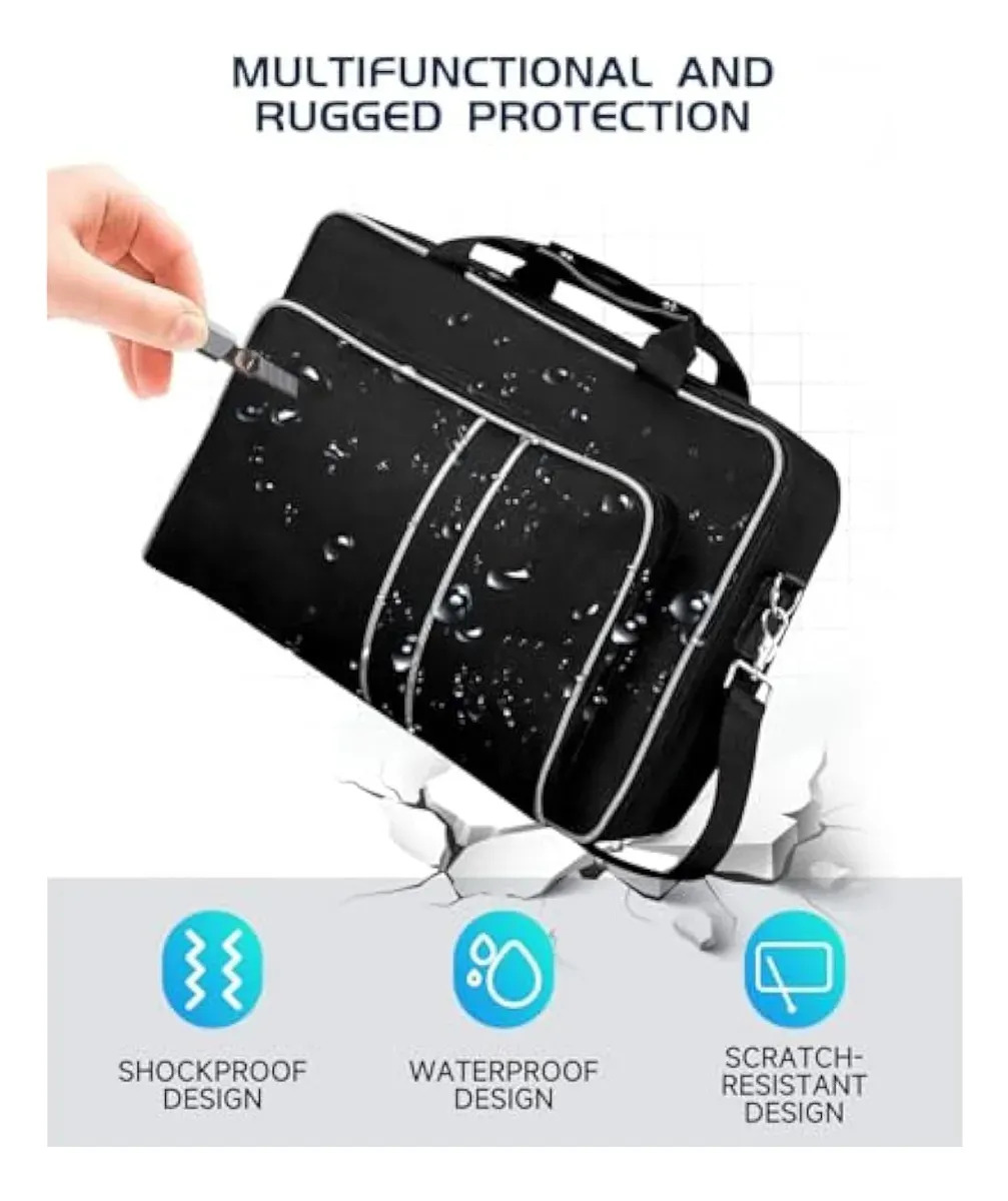 Bolso Transporte Para Consola Ps5 Playstation Slim Negra - Imagen 3