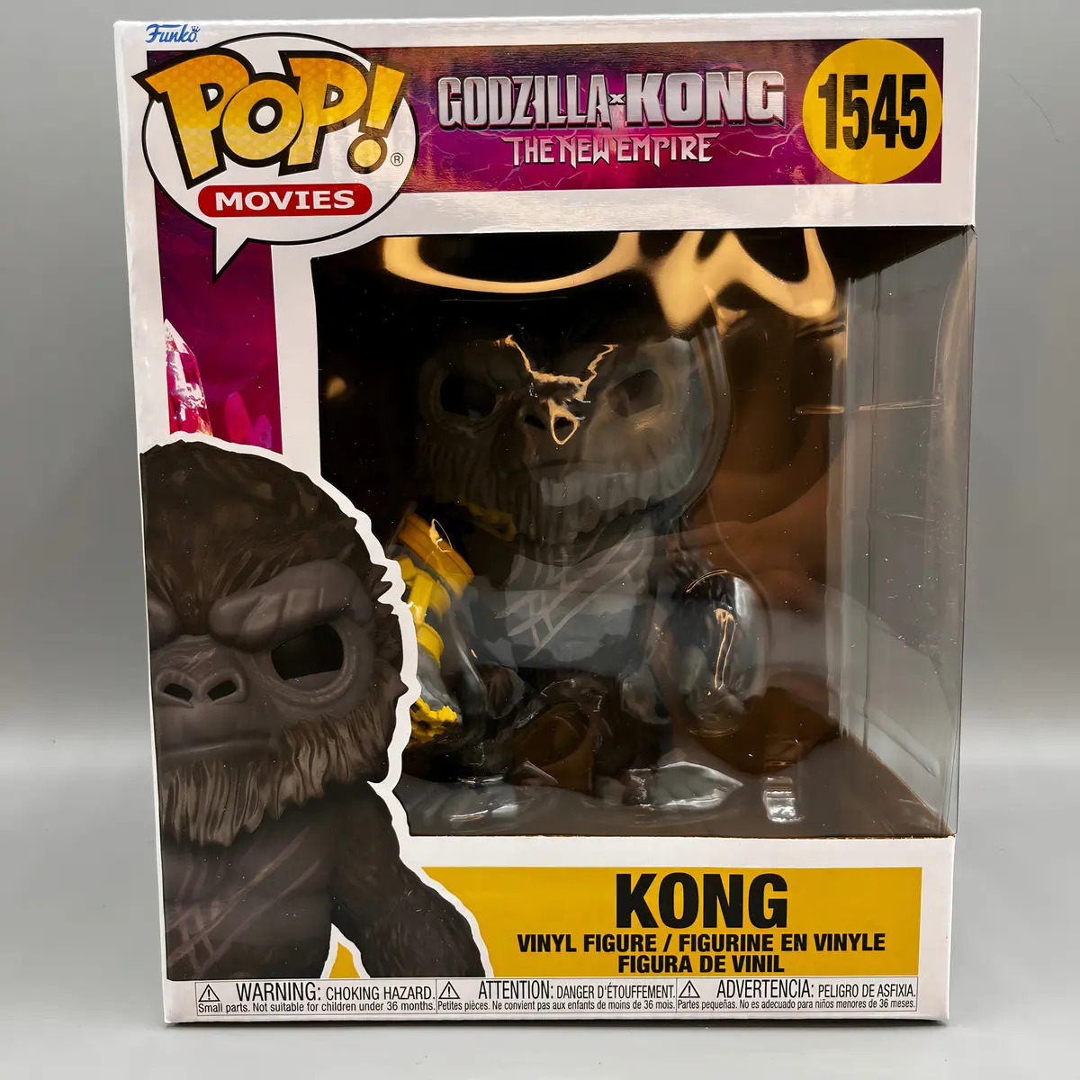 Kong - Godzilla x Kong New Empire Super Size Funko Pop #1556 - Imagen 2