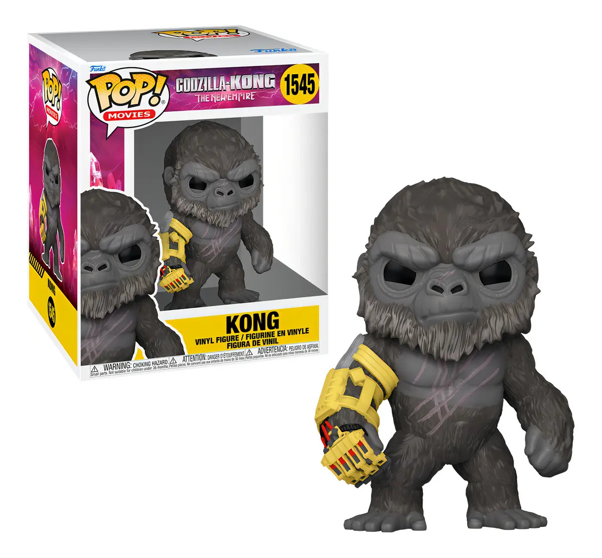 Kong - Godzilla x Kong New Empire Super Size Funko Pop #1556