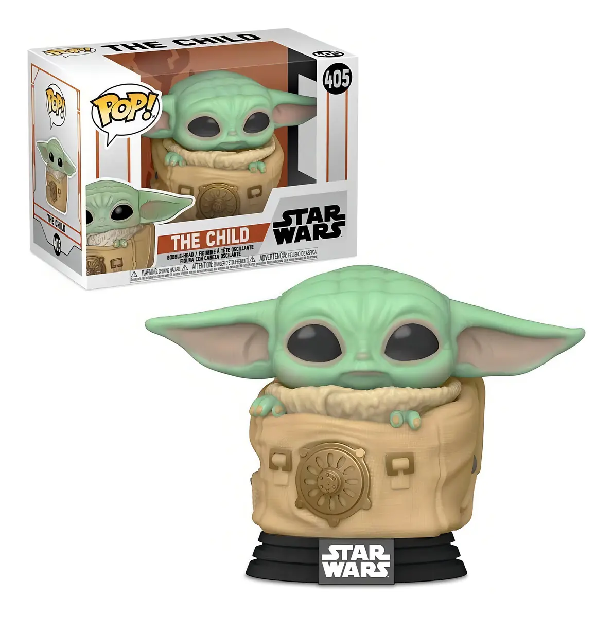 Funko Pop Child Baby Yoda With Bag 405 Star Wars Mandalorian