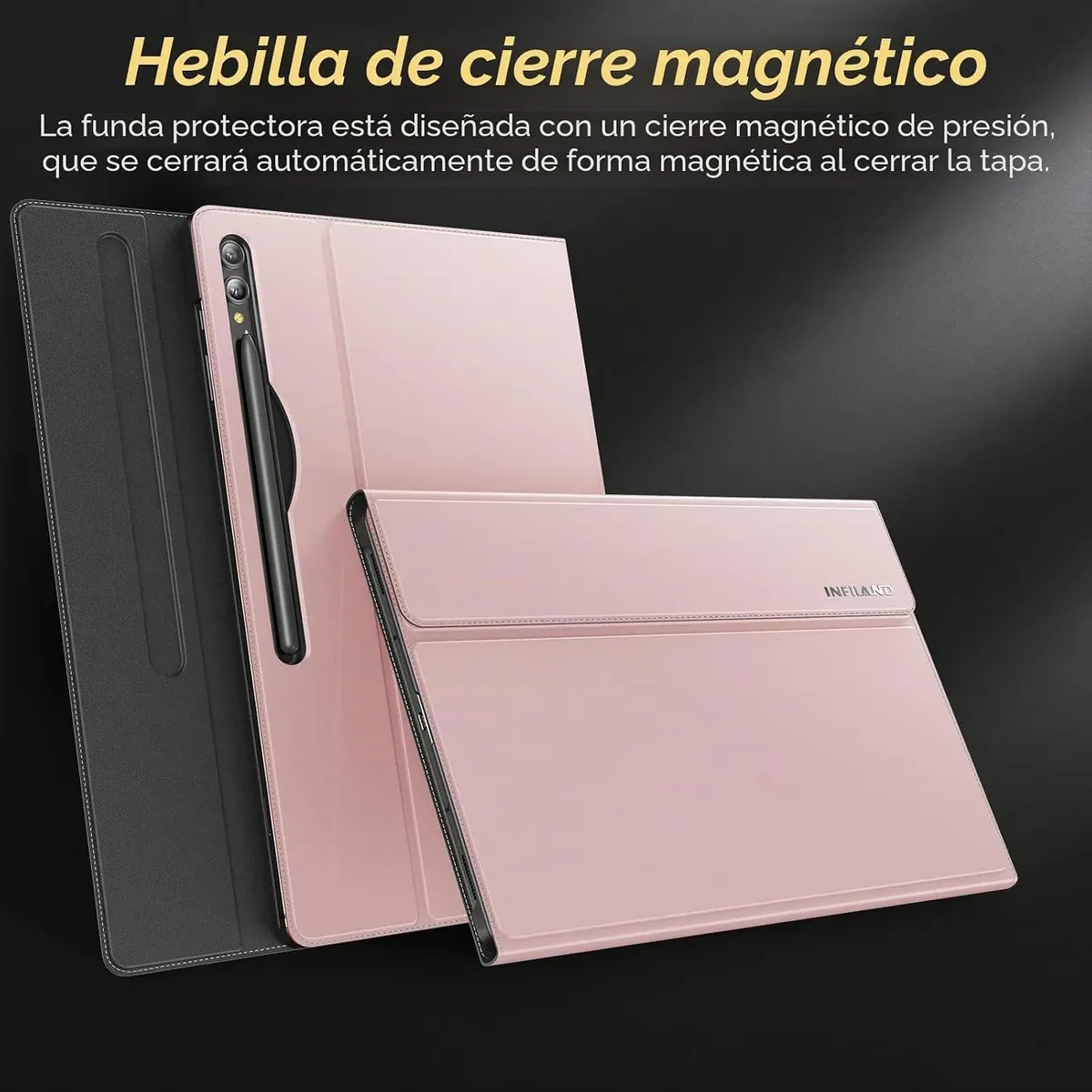 Funda Infiland Compatible Samsung Tab S10/s9 Ultra 14,6 - Imagen 3